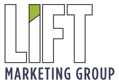 Lift Marketing Group logo.